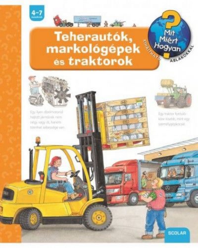 Teherautók, markológépek és traktorok