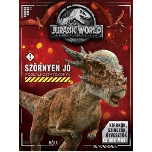 Jurassic World Bukott Birodalom - Szörnyen jó Foglalkoztatókönyv